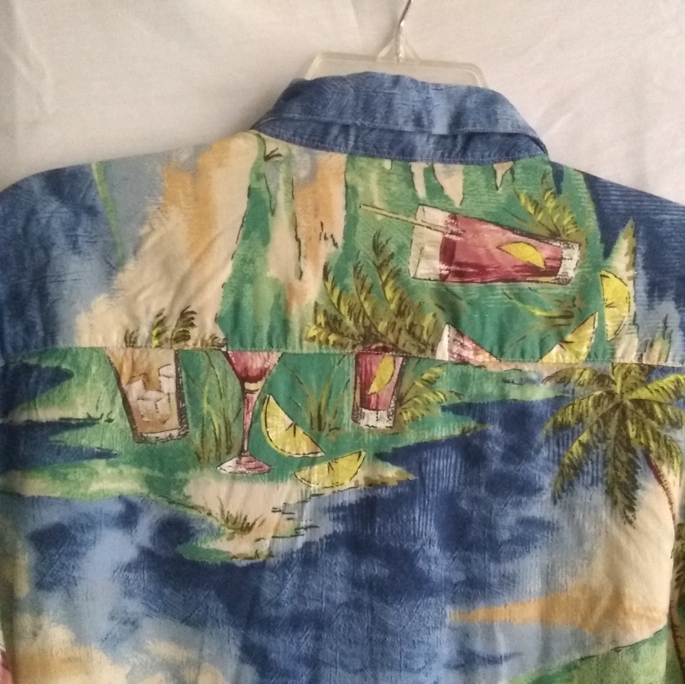VTG Men's button down casual, XL - Picture 3 of 9